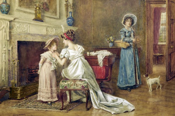 Parents and children by George Goodwin Kilburne